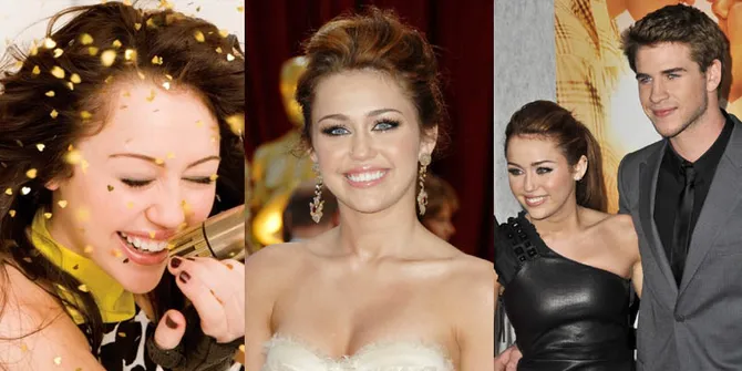 Foto-Foto Manis Miley Cyrus Sebelum Menjadi Popstar Liar