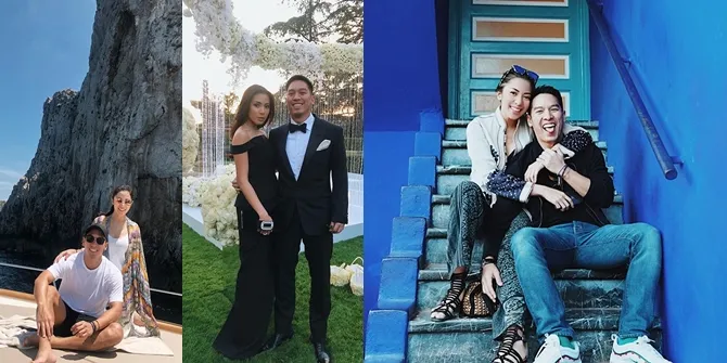 Foto-Foto Mesra Arya Bakrie dan Vannya Istarinda, Sering Keliling Dunia!