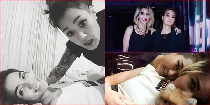 Foto-Foto Mesra Sheila Marcia dan Melody, Seperti Pacaran!