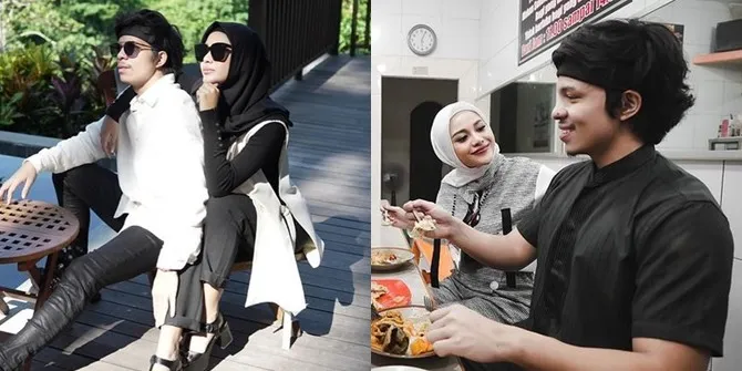 Foto-Foto Nuansa Ramadan Pertama Atta Halilintar dan Aurel Hermansyah Sebagai Suami Istri, Adem Banget!