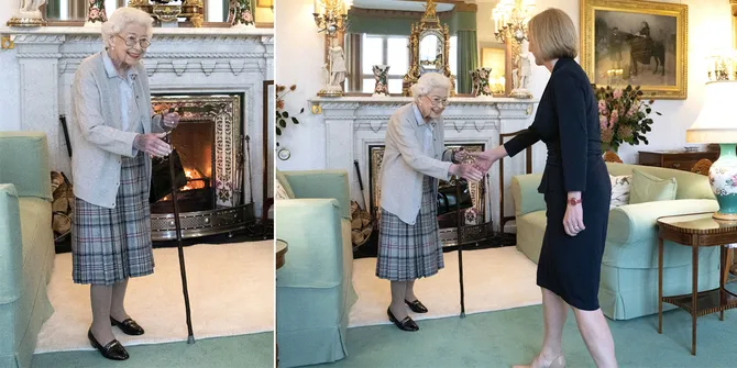 Foto-Foto Ratu Elizabeth II Sehari Sebelum Jatuh Sakit dan Dinyatakan Kritis, Masih Segar di Usia 96 Tahun