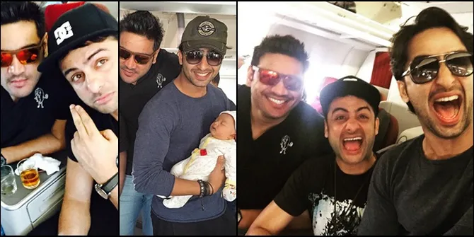 Foto-Foto Seru Liburan Shaheer, Rohit dan Saurav di Pulau Bali