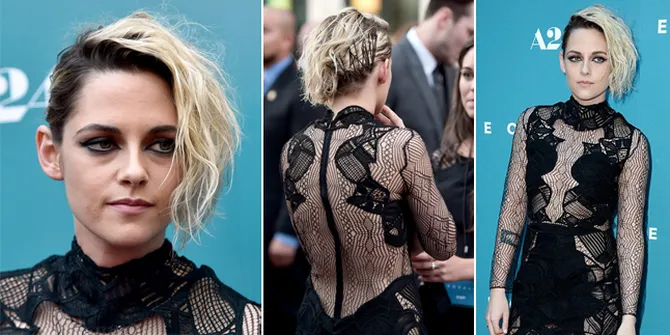 FOTO: Gaun Transparan Kristen Stewart, Awas Bikin Gagal Fokus!