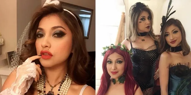 Foto Gaya Sarah Azhari Saat Halloween dari Tahun ke Tahun, Bukti Hot Mom Sejati