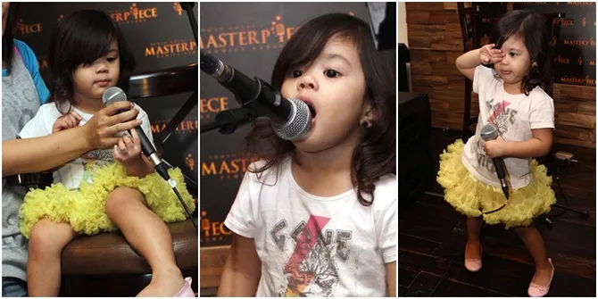 Foto Gaya Seksi Menggemaskan Safeea Putri Mulan Jameela