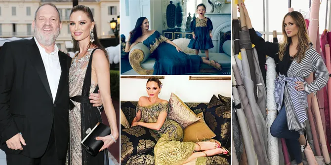 FOTO: Georgina Chapman, Desainer Cantik Istri Harvey Weinstein