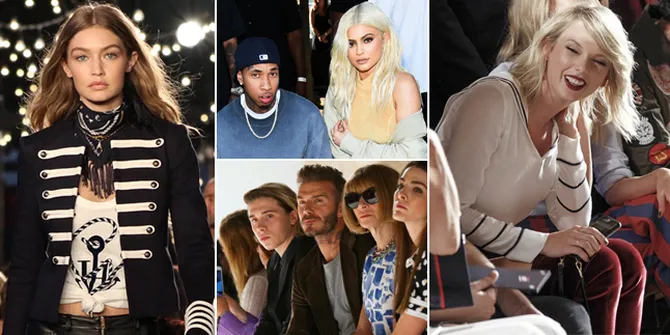 FOTO: Glamor & Mewah, Gaya Artis Dunia di NY Fashion Week 2016