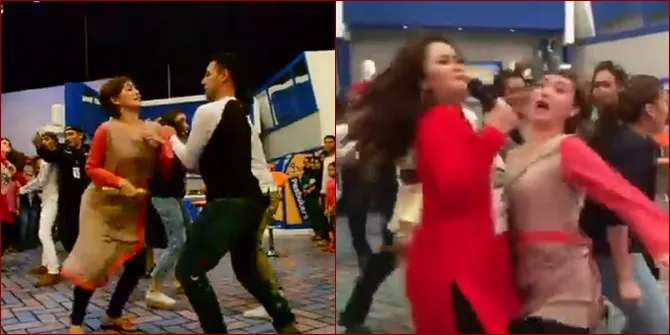 FOTO: Goyang Nyolot Zaskia Gotik CS, Rusuh dan Bikin KPI Geram