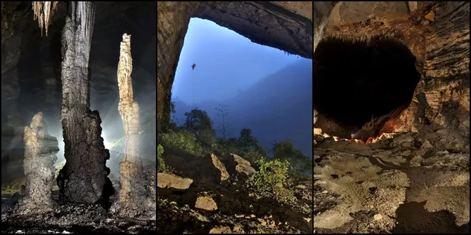 FOTO: Gua di China Ini Tembus ke Dunia Lain di Bawah Bumi?