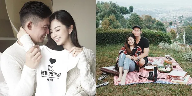 FOTO: Hamil Anak Pertama, Ini Momen Mesra Franda & Samuel Zylgwyn