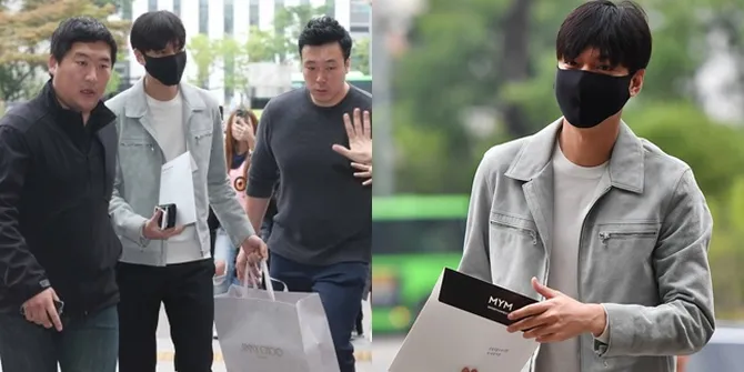 FOTO: Hari Pertama Lee Min Ho Wajib Militer, Ganteng & Stylish