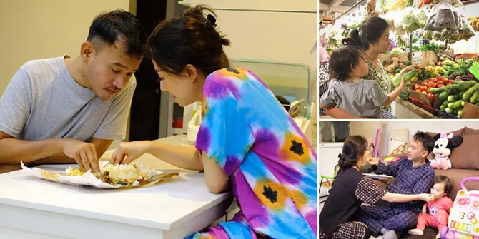 FOTO: Hidup Sederhana, Rumah Tangga Ruben & Sarwendah Bikin Baper