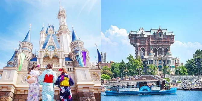 Foto Indahnya Tokyo Disney Resort, Lokasi Pernikahan Sandra Dewi