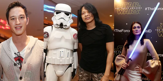 FOTO: Ini Sederet Selebriti Yang Ikut Hadiri Preview 'STAR WARS'