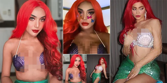 FOTO: Jadi Ariel 'LITTLE MERMAID', Millendaru Tampil Seksi Bak Kylie Jenner
