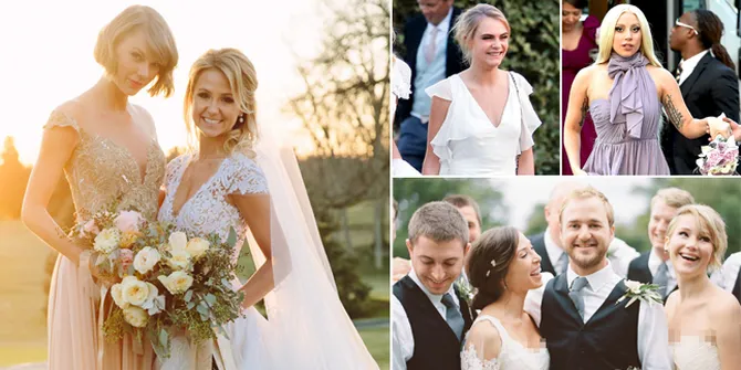 FOTO: Jadi Bridesmaid, Artis-Artis Ini Tampil Secantik Bidadari