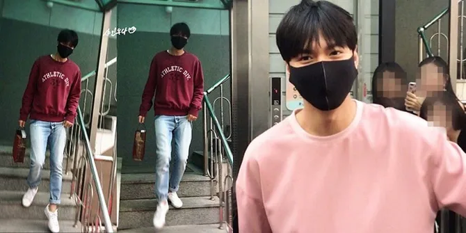 FOTO: Jalani Wajib Militer, Lee Min Ho Tetap Stylish Dan Ganteng