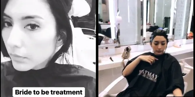 FOTO: Jelang Pernikahan, Seperti Ini Perawatan Tyas Mirasih