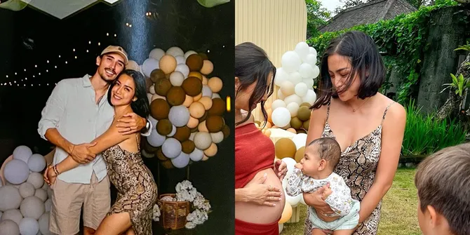 Foto Jessica Iskandar di Baby Shower Jennifer Bachdim, Jadi Sorotan Lagi Karena Tak Pakai Bra