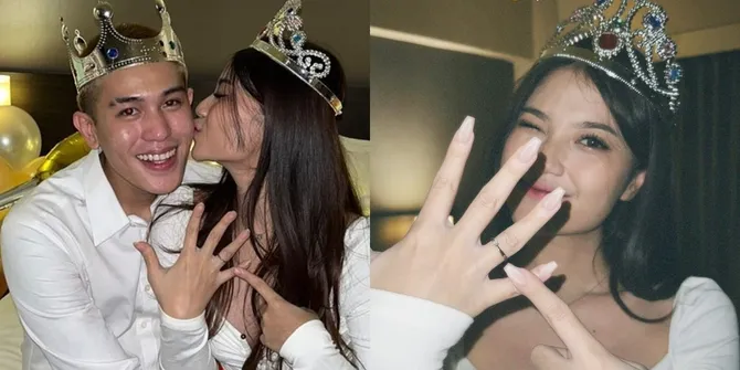 Foto Julian Jacob Melamar Mirriam Eka Bagai di Film Romantis, Disorot Karena Bertunangan dengan Sahabat Mantan