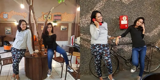 FOTO: Keakraban Elly Sugigi & Anak Setelah Sempat Berantem