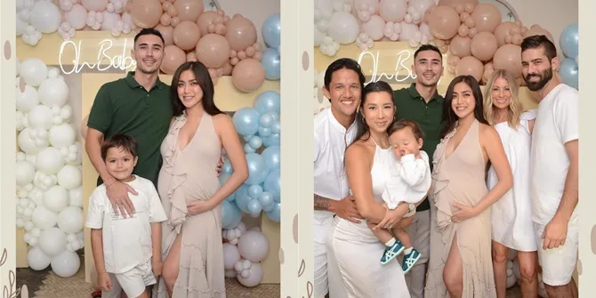 Foto Kejutan Baby Shower Jessica Iskandar yang Bikin Bumil Happy, Ada Jennifer Bachdim Juga Lho