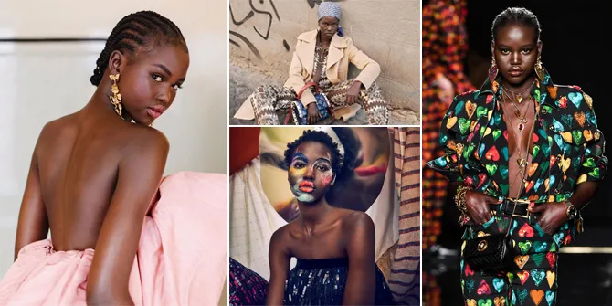 FOTO: Kenali Adut Akech, Wanita Yang Jadi Model of The Year 2018