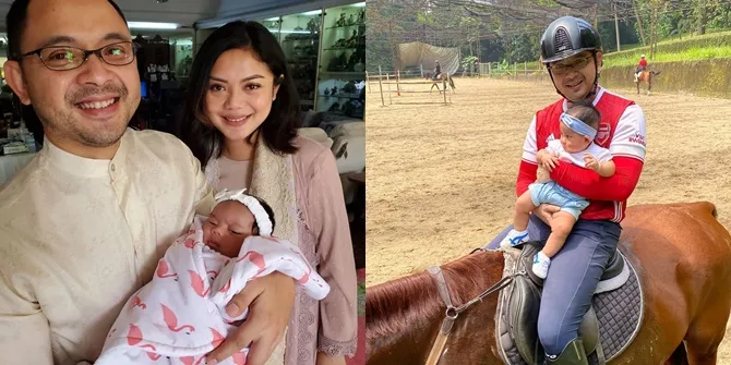 Foto Kiara Anak Danny Rukmana, Sudah Diajarkan Sekolah dan Diajak Naik Kuda Sejak Bayi
