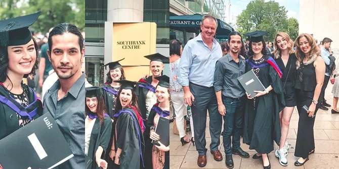 FOTO Kimberly Ryder Wisuda di London, Ditemani Edward & Keluarga