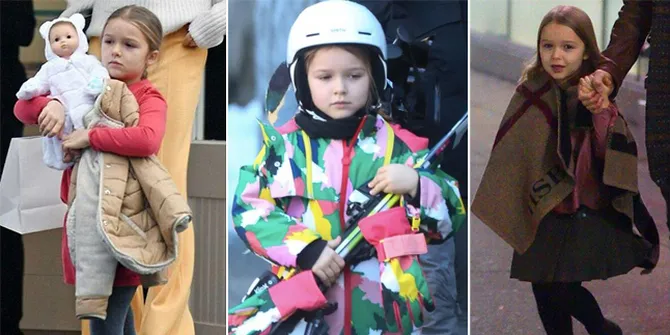 FOTO: Koleksi Fashion Branded Harper Beckham, Cantik & Stylish!