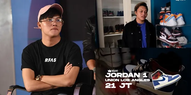 FOTO Koleksi Sneakers Rizky Febian Anak Sule, Harganya Mulai dari Jutaan Sampai Puluhan Juta