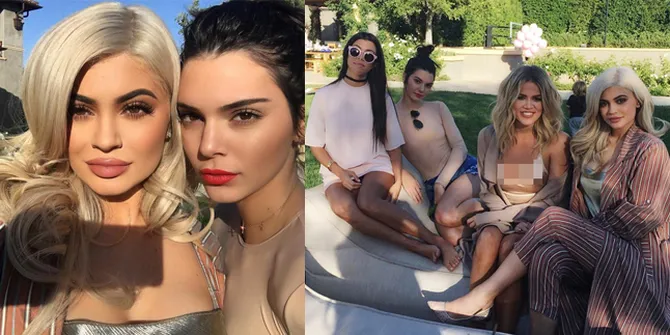 FOTO: Kompaknya Kala The Kardashian Sisters Berjemur di Taman