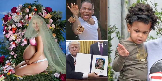 FOTO: Kumpulan Meme Kocak Ini Ikut Rayakan Kehamilan Beyonce