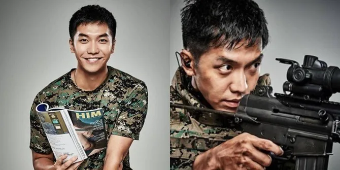 FOTO: Lee Seung Gi Jadi Model Majalah Militer, Ganteng & Manly