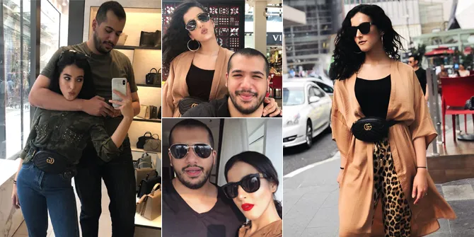 FOTO: Liburan ke Malaysia, Tasya Farasya & Suami Gantengnya Mesra