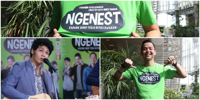 FOTO: Luncurkan 'NGENEST'. Ernest Prakasa Gandeng The Overtunes 