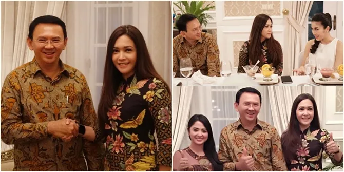 FOTO: Maia Estianty Dinner Akrab Bareng Ahok, Banjir Komentar!