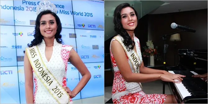 Foto Maria Harfanti, Si Cantik Yang Siap Saing di Miss World 2015