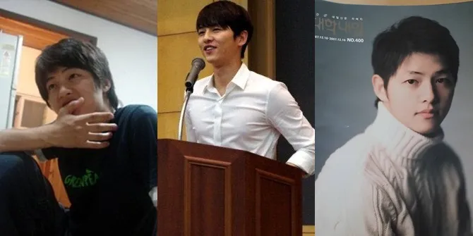 Foto Masa Kuliah Song Joong Ki, Dari Dulu Bikin Cewek Jatuh Cinta