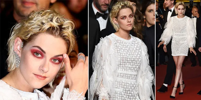 FOTO: Mata Merah & Wajah Pucat, Kristen Stewart Bak Vampir