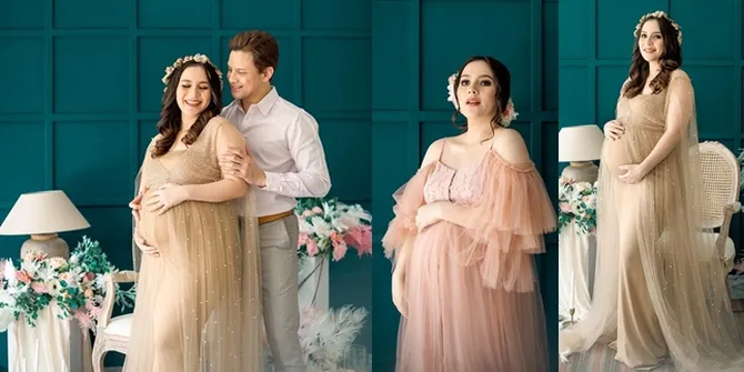 FOTO Maternity Shoot Lidi Brugman Istri Baru Lucky Perdana, Tenang Dihantam Tuduhan Jadi Pelakor