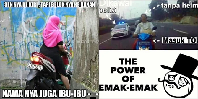 FOTO: Meme 'The Power of Emak-Emak' Ini Bikin Ngakak Maksimal