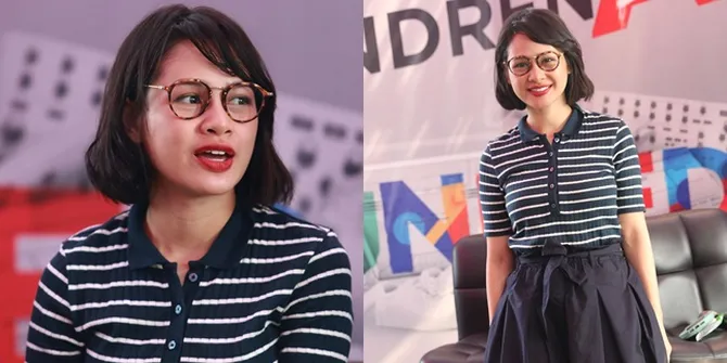 FOTO: Memperkaya Wawasan, Andien Dengarkan Berbagai Genre Musik