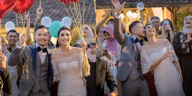 FOTO: Meriah, Para Seleb Ini Hadiri Resepsi Tyas Mirasih & Raiden