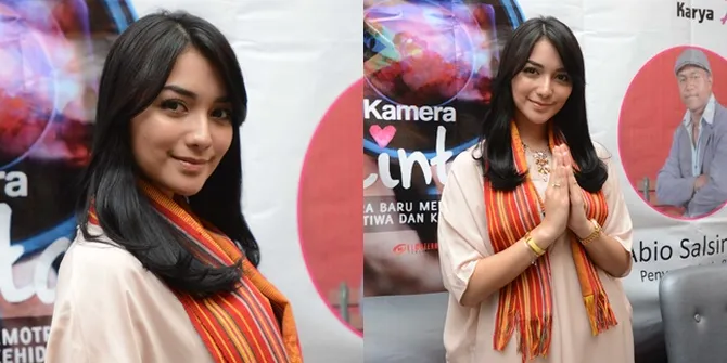 FOTO: Meski Sibuk Syuting, Citra Kirana Tak Lupa Sholat Tarawih