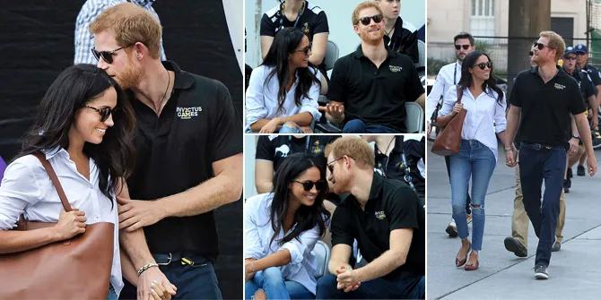 FOTO: Mesranya Pangeran Harry & Meghan Markle, Romantis Banget!