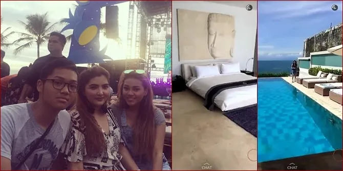 FOTO: Mewahnya Villa tempat Ashanty dan Keluarga Menginap di Bali