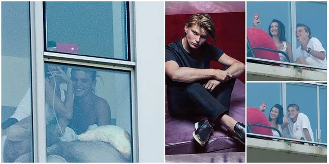 FOTO: Momen Kebersamaan Bella Hadid & Model Ganteng, Pacaran?