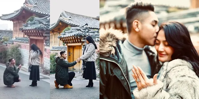 FOTO Momen Lamaran Siti Badriah, Diberi Cincin Istimewa Krisjiana