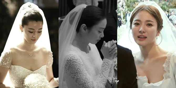 FOTO: Momen Tak Terlupakan! Pernikahan 3 Dewi Cantik Drama Korea
